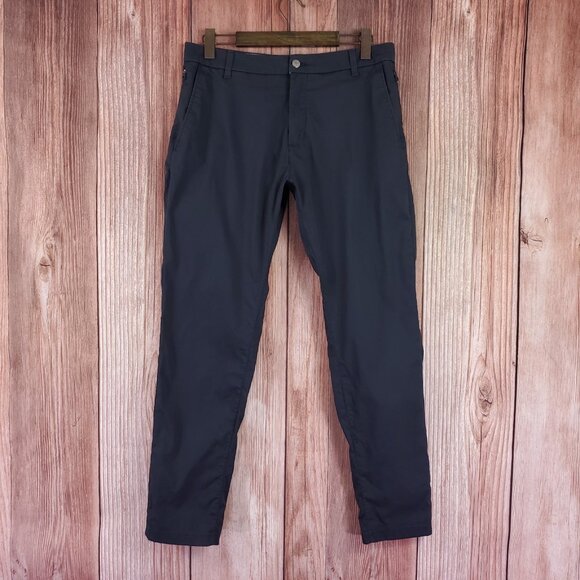 *READ* Birddogs Pants Mens 34X30.5(32) Stretch Khakis Slim Fit Chino Black Gray - Picture 1 of 15
